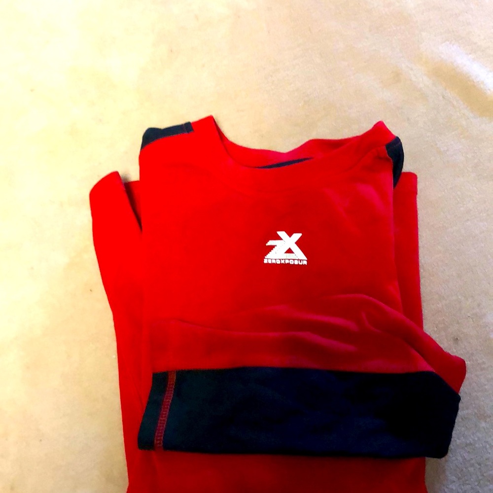 Zero Xposure heavy weight T-shirt boys XL